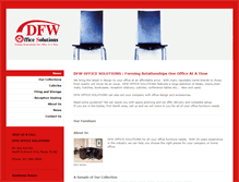 Tablet Screenshot of dfwofficesolutions.com